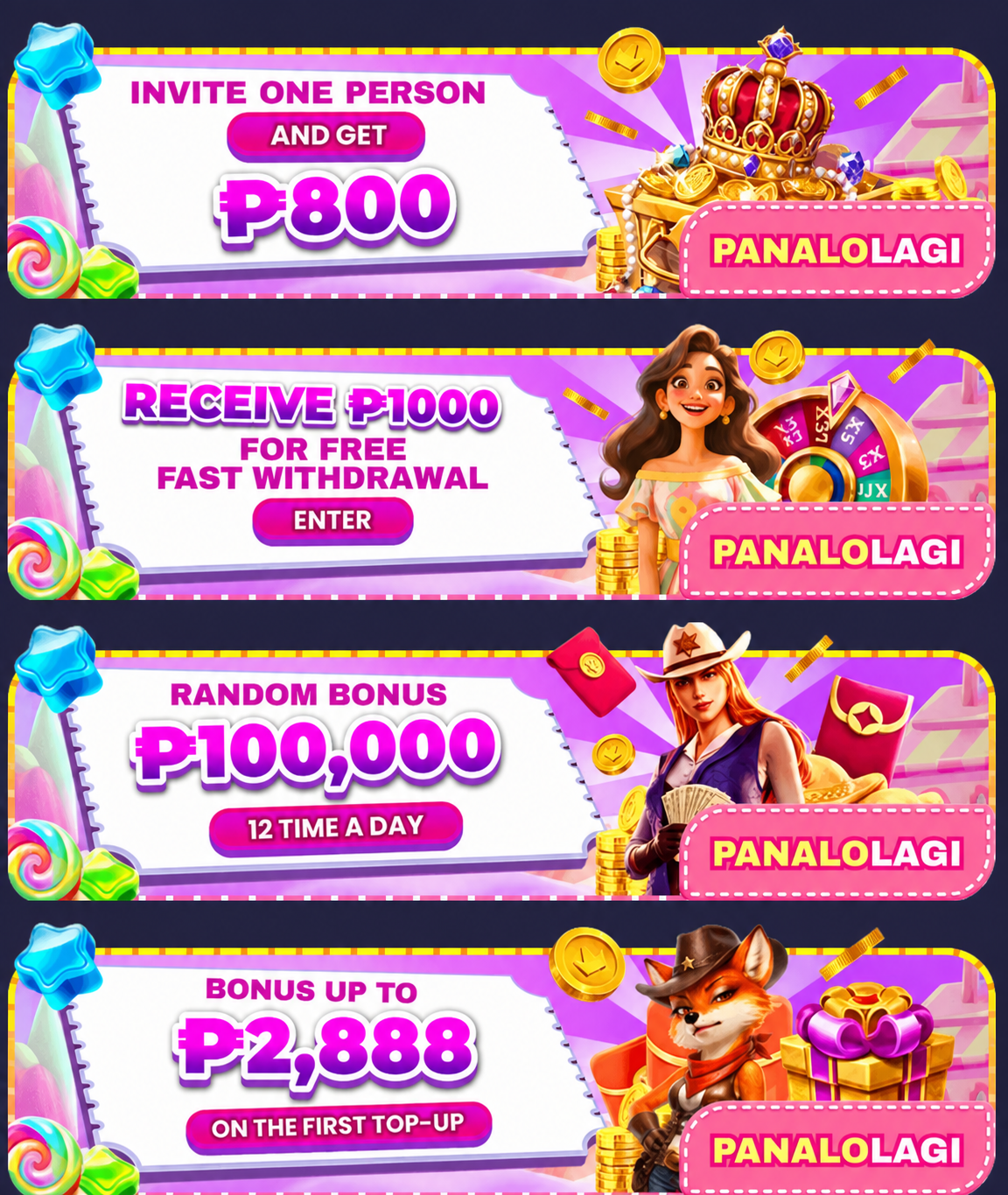 PANALOLAGI Philippines bonuses and promotions